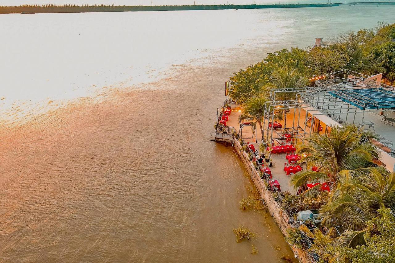 Ben Tre Riverside Resort Exterior foto